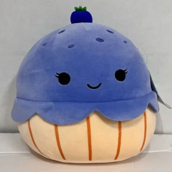 Squishmallows Jova The Blueberry Muffin 8” - Picture 1 of 5